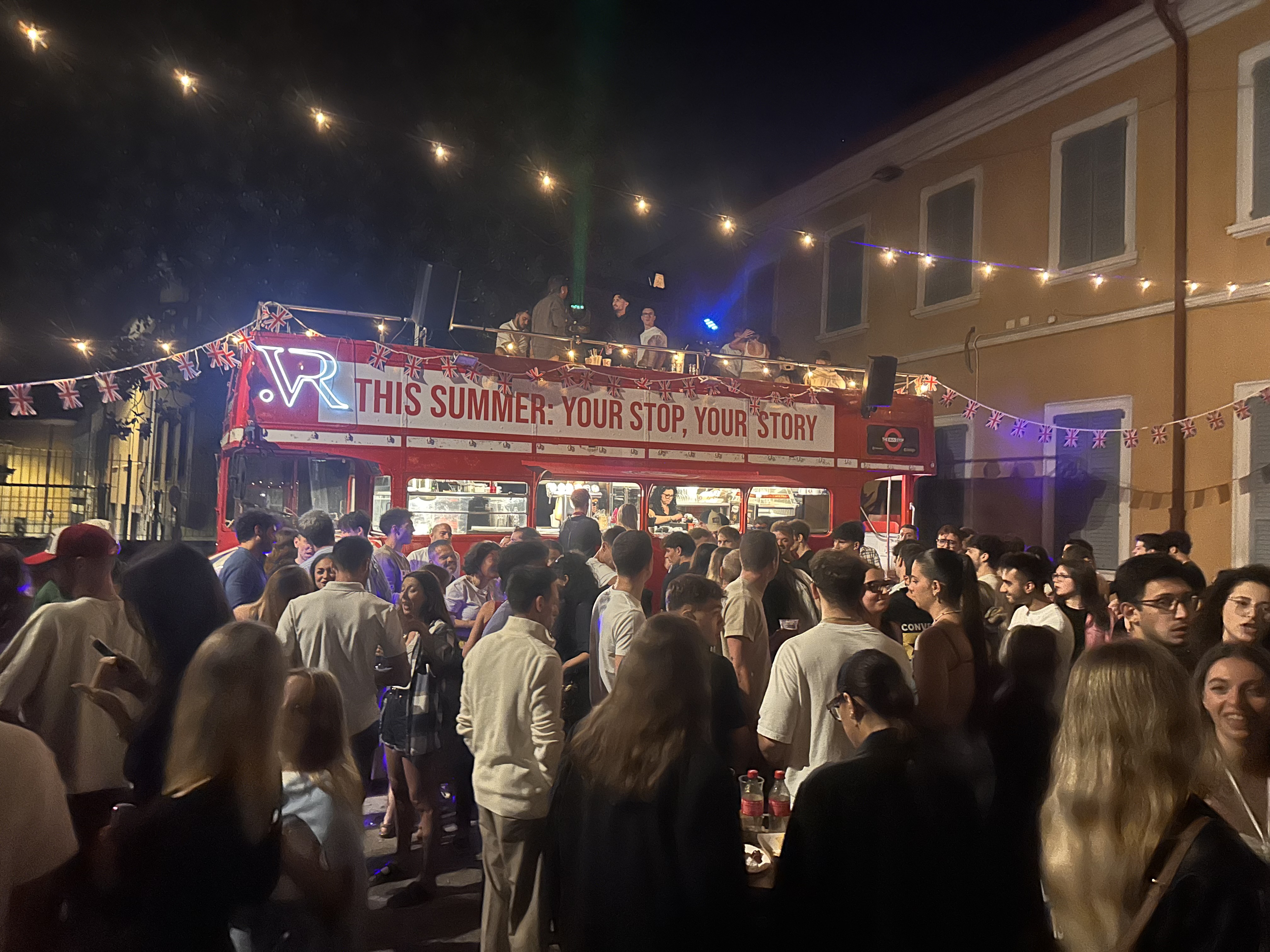 The Bus Stop Crowd Event